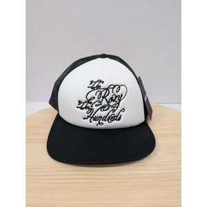 The Hundreds x The Roxy Trucker Hat Cap Embroidered Snapback Collab Black White